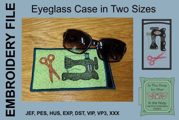 Antique Sewing Machine Eyeglasses Case Review