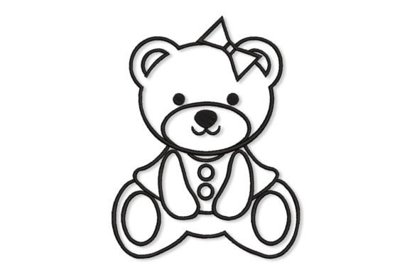 Baby Teddy Bear Embroidery Review