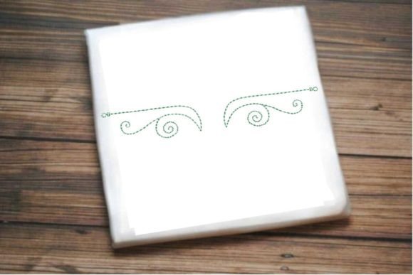 Beautiful One Line Border for Holiday Creations