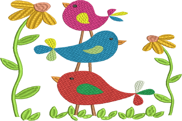 Birds and Flowers: A Designer's Review for Craft Fairs