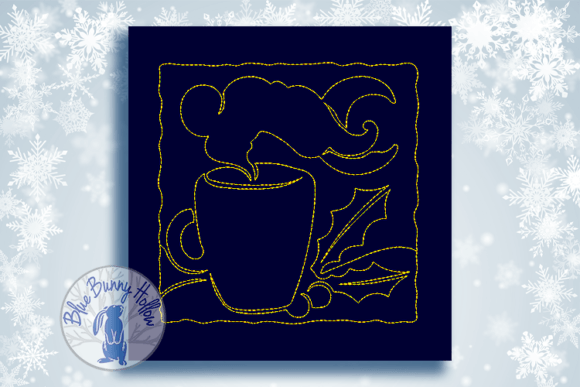 Christmas Quilt Block-Hot Cocoa Review