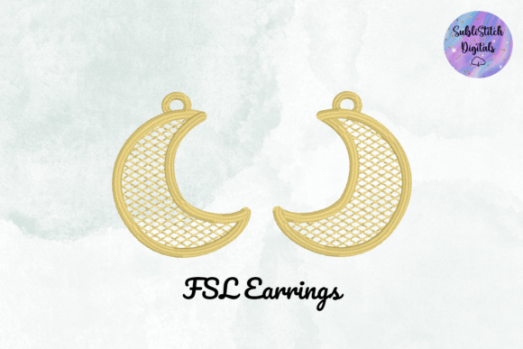 Crescent Moon FSL Earrings Review for Business
