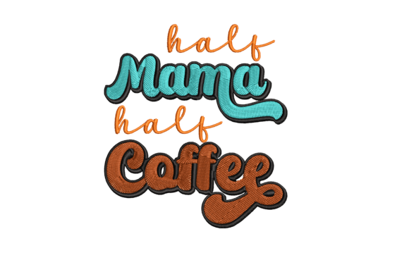 Half Mama Half Coffee: A Seasonal Embroidery Review