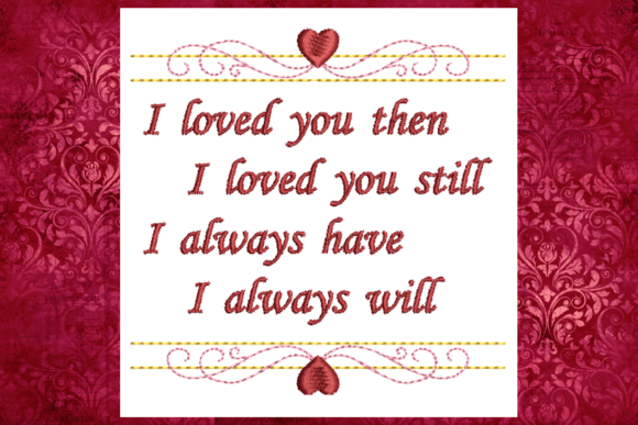 I Love You Still-1260A Design Review