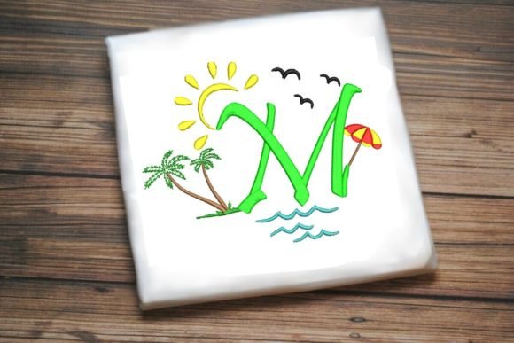Welcome Summer, Alphabet Letter M